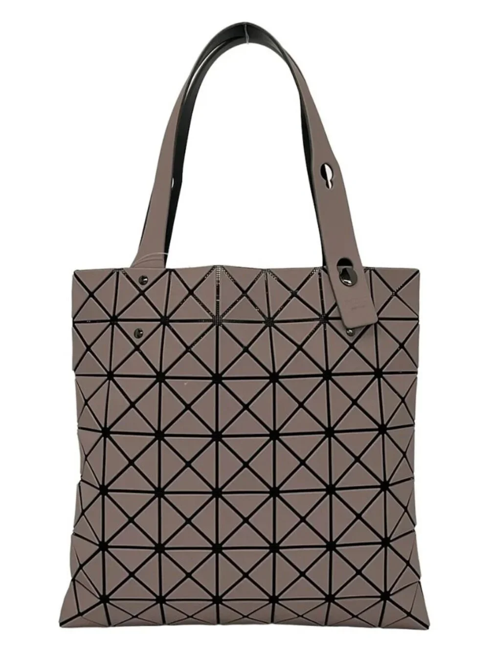 BAOBAO ISSEYMIYAKE Prism Matte BB13-AG507 Pink Beige PVC Polyester Tote Bag